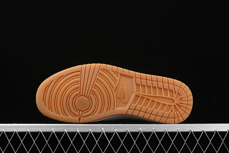 All categories Air Jordan Jordan series basketball shoes Air Jordan 1 Mid Air Jordan 1 Mid AJ1 Joe 1 mid-top raw rubber beige basketball shoes AH6342-104